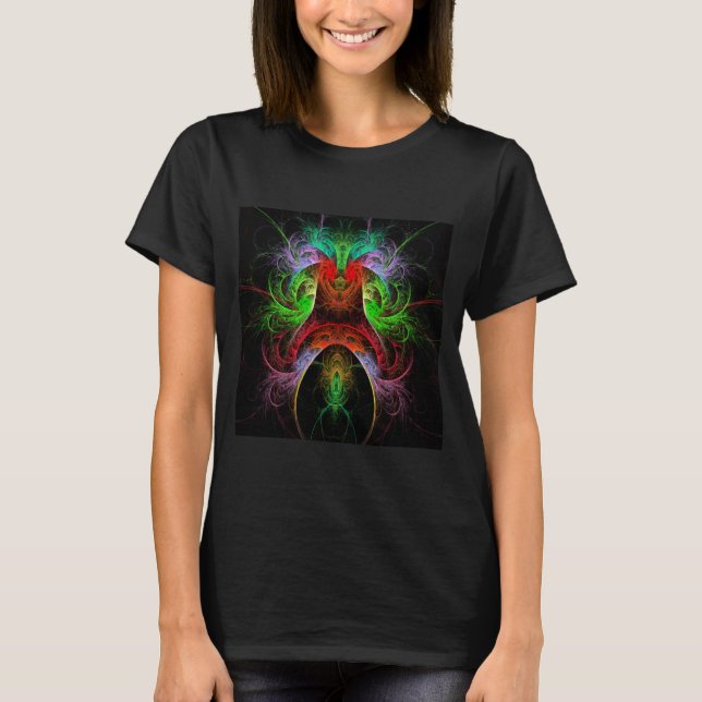 Carnaval Abstrakt Art T-Shirt (Vorderseite)