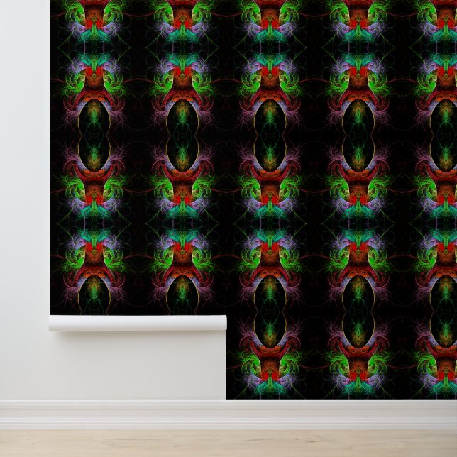 Carnaval Abstrakt Art Tapete (Anwendung)