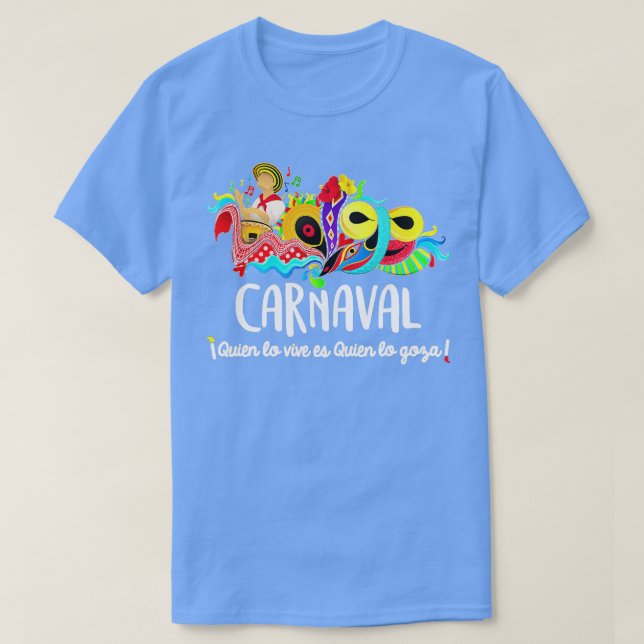 Carnaval De Barranquilla Marimonda T-Shirt (Design vorne)