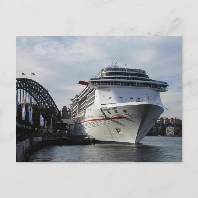 Carnaval de croisière Spirit in Sydney Carte posta (Devant)