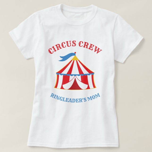 Carnaval de la Tente Rouge et Bleue T-shirt (Design devant)