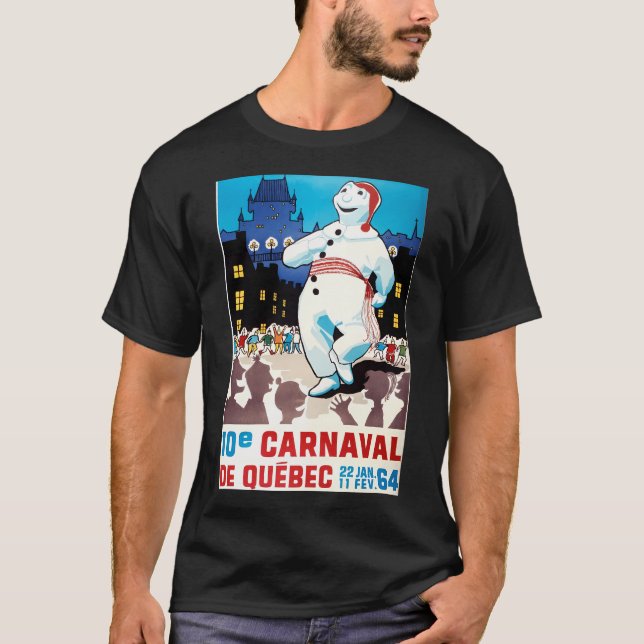 Carnaval De Quebec 1964 T-Shirt (Vorderseite)