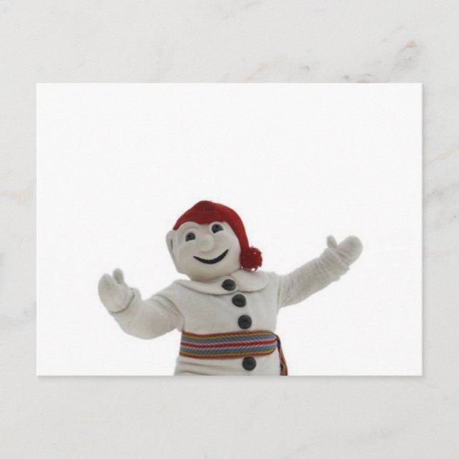 Carnaval de Québec Postkarte (Vorderseite)