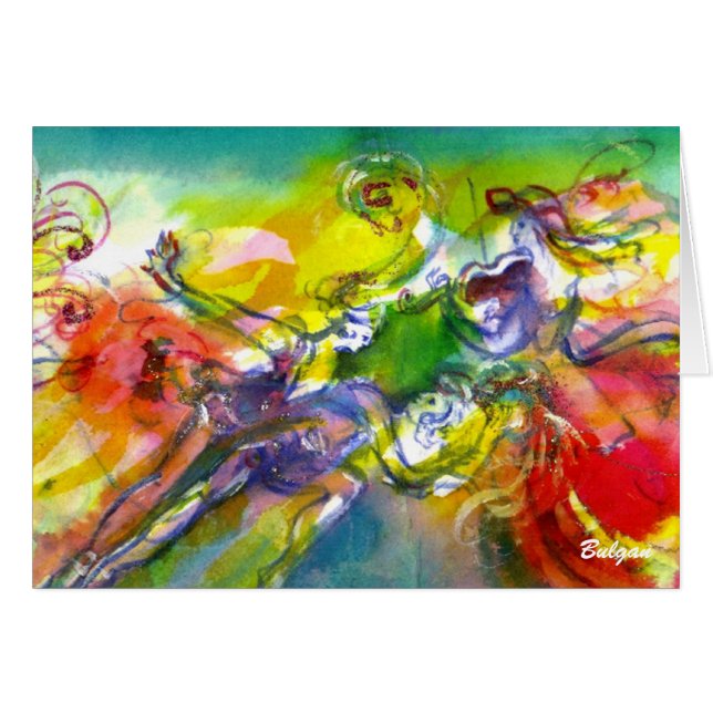 CARNAVAL ITALIEN / Danse, Musique, Théâtre (Devant horizontal)