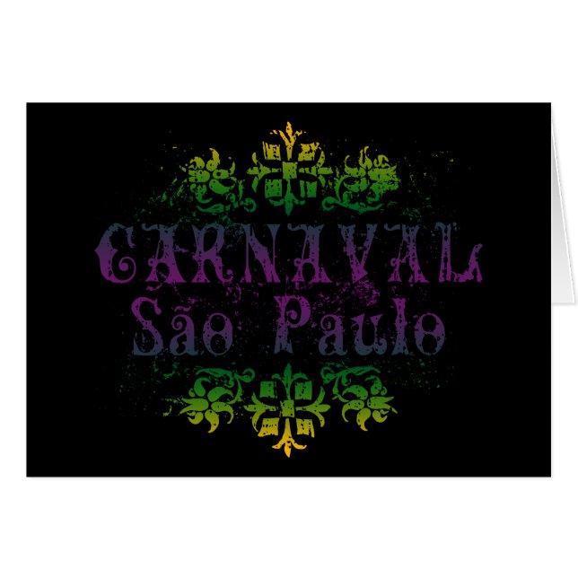 Carnaval Sao Paulo (Vorderseite (Horizontal))