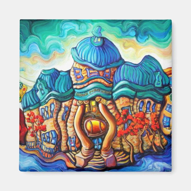 Carnegie Centre, Downtown East Side Vancouver Magnet (Vorne)