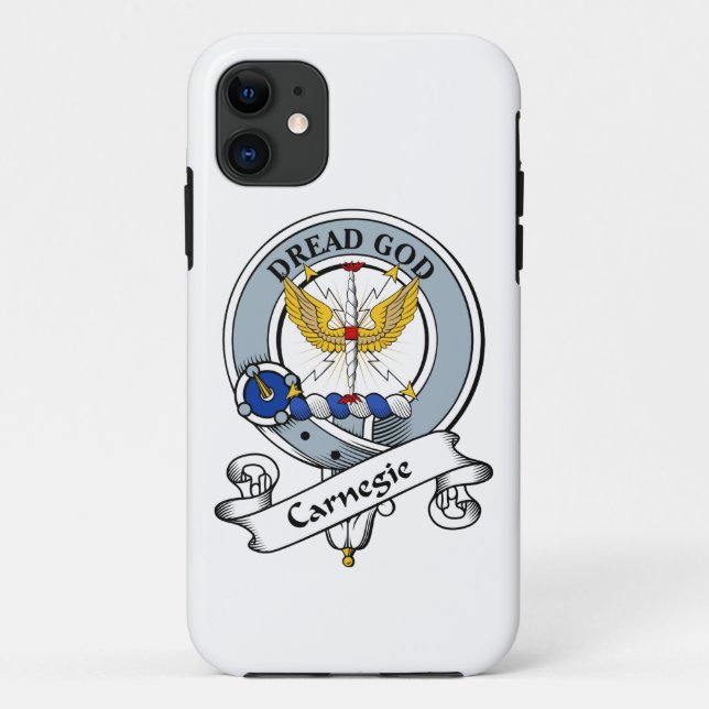 Carnegie-Clan-Abzeichen Case-Mate iPhone Hülle (Rückseite)