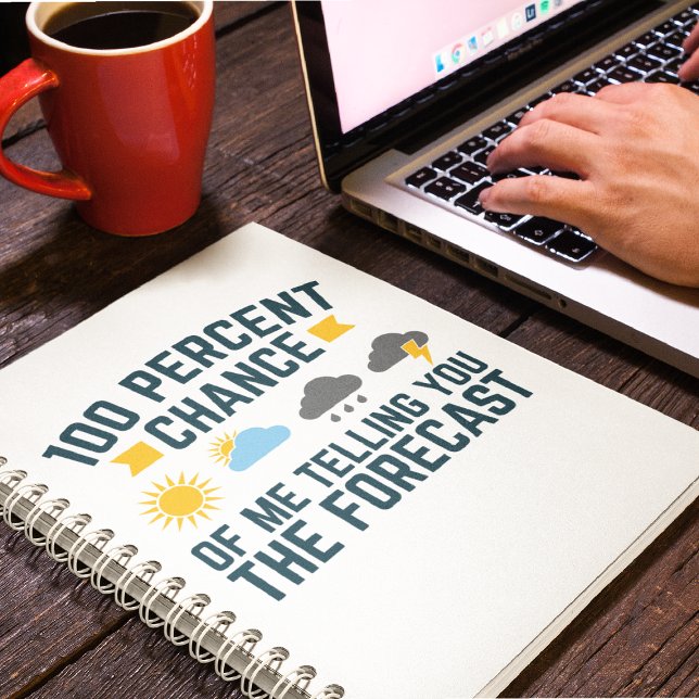 Carnet 100% de chance de moi vous dire la prévision (Créateur téléchargé)