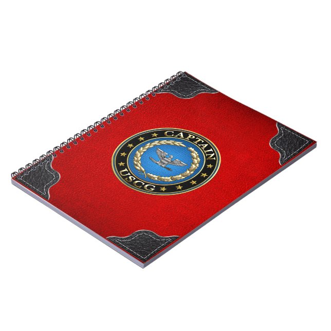 Carnet [100] Garde côtière : Capitaine (CAPT) (Côté gauche)