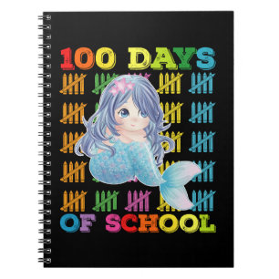 Carnet 100 jours d'école sirène enseignant élève