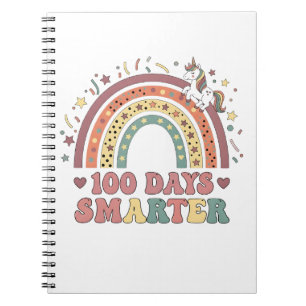 Carnet 100 Jours Enfants Filles Licorne Plus Intelligents