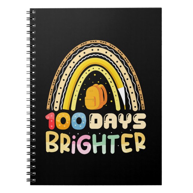 Carnet 100 Jours Plus Brighton 100e Jour De L'Enseignant  (Devant)