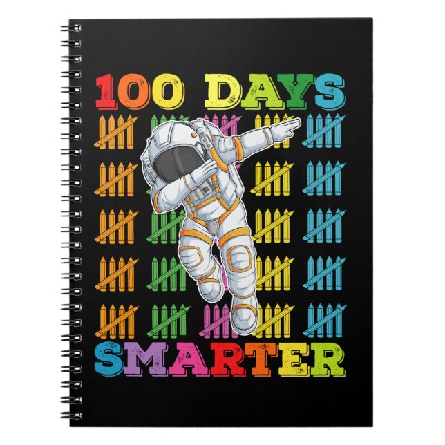 Carnet 100 Jours Smarter Astronaut 100e Jour De L'École (Devant)