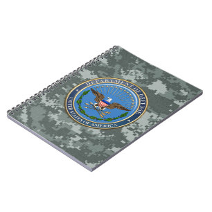 Carnet [100] U.S. Department of Defense (DOD) Emblem [3D]