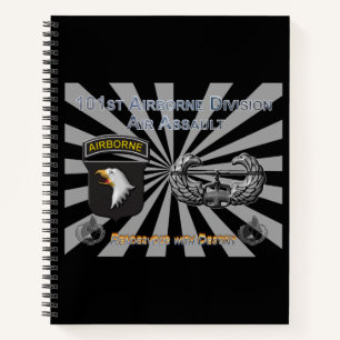 Carnet 101e Division aéroportée Cadeau