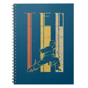 Carnet 10th Birthday Karate Retro Taekwondo   Martial Art