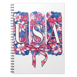 Carnet 1776 Amérique 4 juillet USA Floral Flowers