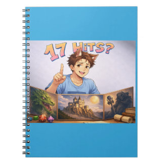 Carnet 17 HITS? Funny RPG Anime T-Shirt | Dungeon Master 