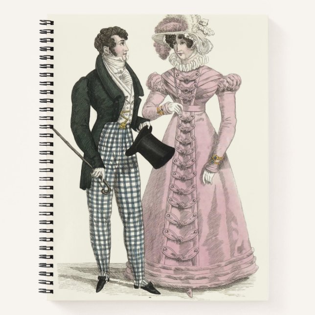 Carnet 1823 Antique Homme Mariage Femme Mode (Devant)
