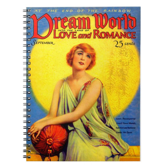 Carnet 1920 Dream World magazine couverture (Devant)