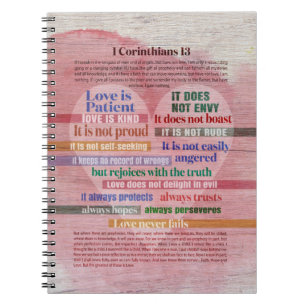 Carnet 1 Corinthiens 13 - Amour