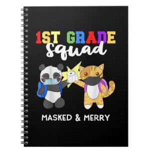 Carnet 1ère classe Escouade de quarantaine Panda Kitty Fu