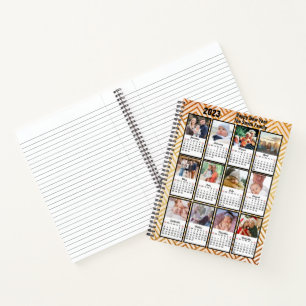 Carnet 2023 Calendrier Famille moderne 12 do-it-yourself 