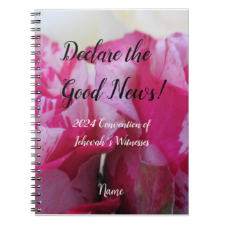 Carnet 2024 JW Declare the Good News customize