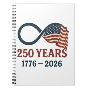 Carnet 250 Anniversaire 1776-2026 USA Patriotique