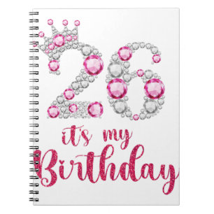 Carnet 26 C'est mon anniversaire 26e anniversaire Bda 26 