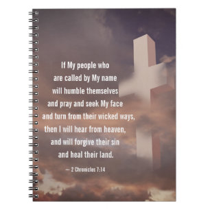 Carnet 2 Chroniques 7:14 Si Mon Peuple Priera