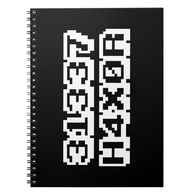 CARNET 31337 H4X0R (Devant)