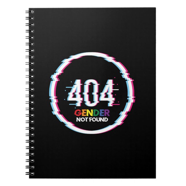 Carnet 404 Sexe introuvable | Drôle LGBTQ | Fierté (Devant)