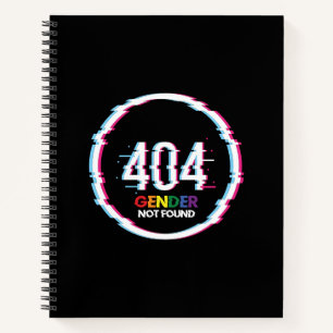 Carnet 404 Sexe introuvable   Drôle LGBTQ   Fierté