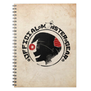 Carnet 4 petits monstres - logo de vacances de Nigel