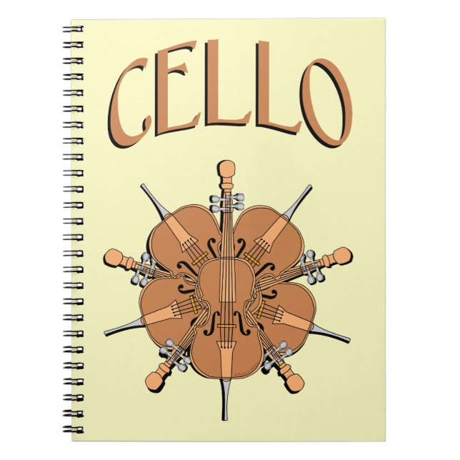 Carnet 5 Cellos (Devant)