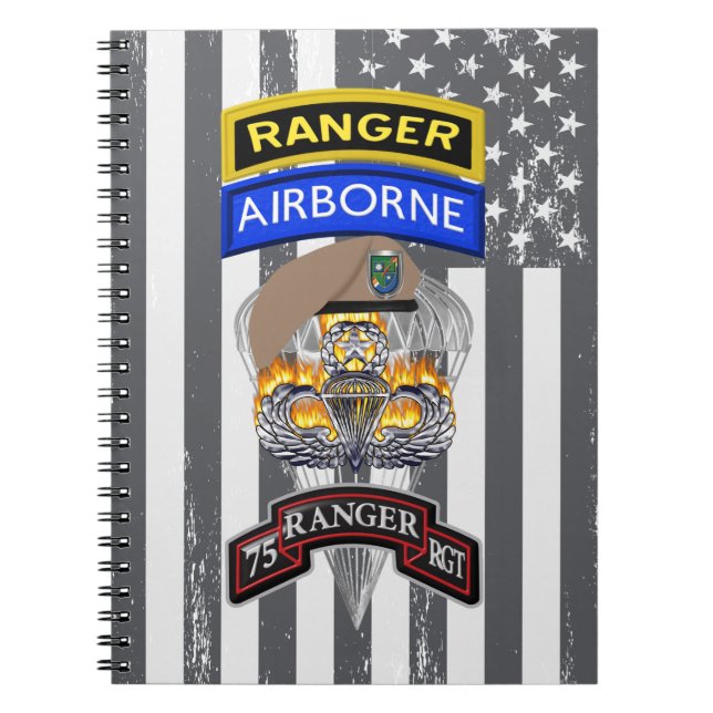 Carnet 75e régiment de Rangers (Devant)