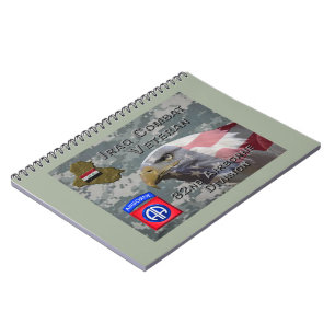 Carnet 82e Division aéroportée Irak Vétéran de combat