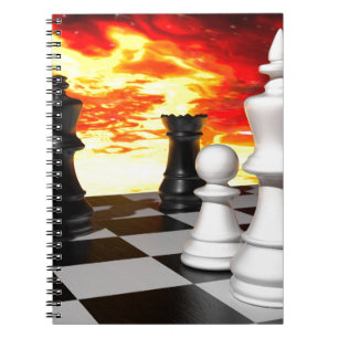 CARNET -851253 MUR ARRIÈRE - PLAN DE JEU D'ÉCHECS FUTURIS