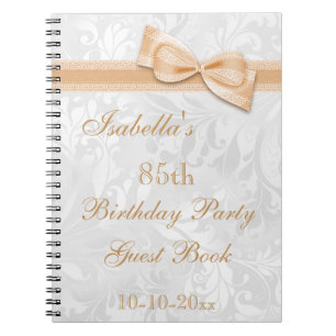 Carnet 85e anniversaire fête Damas et Bow