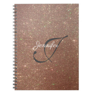 Carnet 8 Option Rose Gold Parties scintillant Moderne Mon