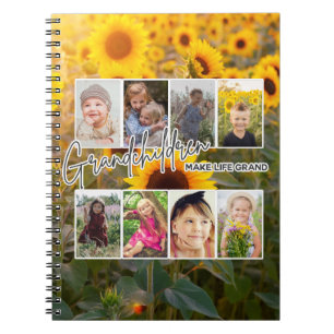 Carnet 8 Photo "Les petits-enfants font la vie grand"