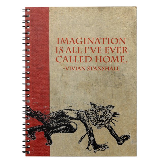 Carnet à dessins d'imagination de Vivian (Devant)