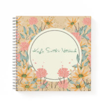 Carnet à fleurs