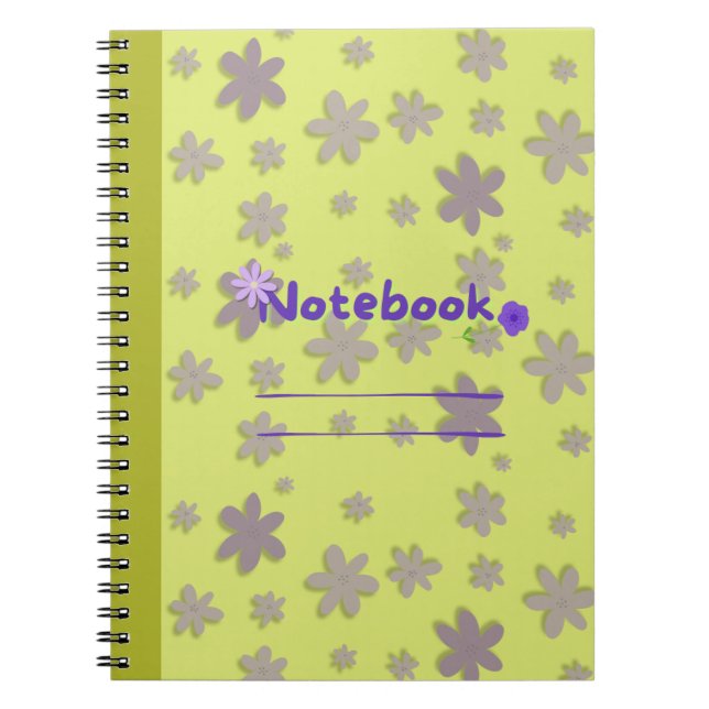 Carnet à fleurs (Devant)