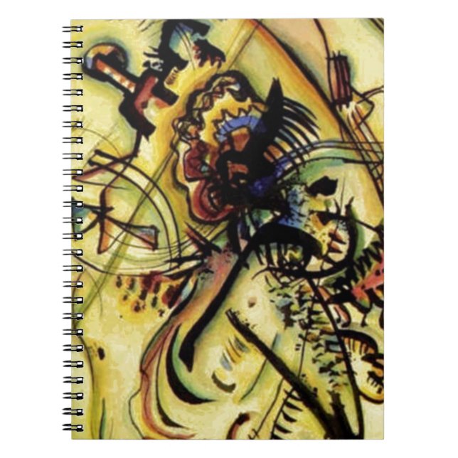 Carnet À la voix inconnue de Kandinsky (Devant)