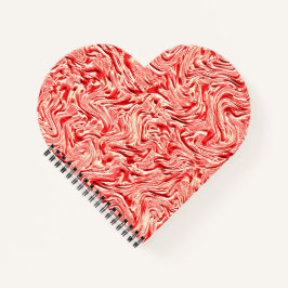 Carnet A l'air de tons saumons texturés de mur