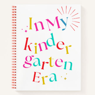 Carnet À l'époque de mon jardin d'enfants – Mignon et Col