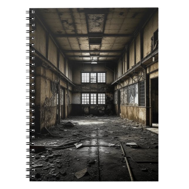 Carnet À l'intérieur d'une station abandonnée (Devant)