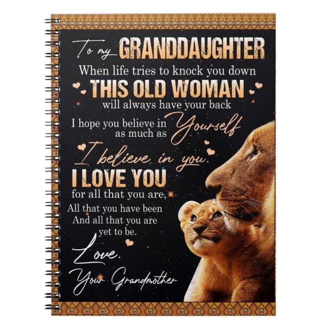 Carnet À Mon Don Grandgirl De Grand-Mère, Les Amateurs De (Devant)